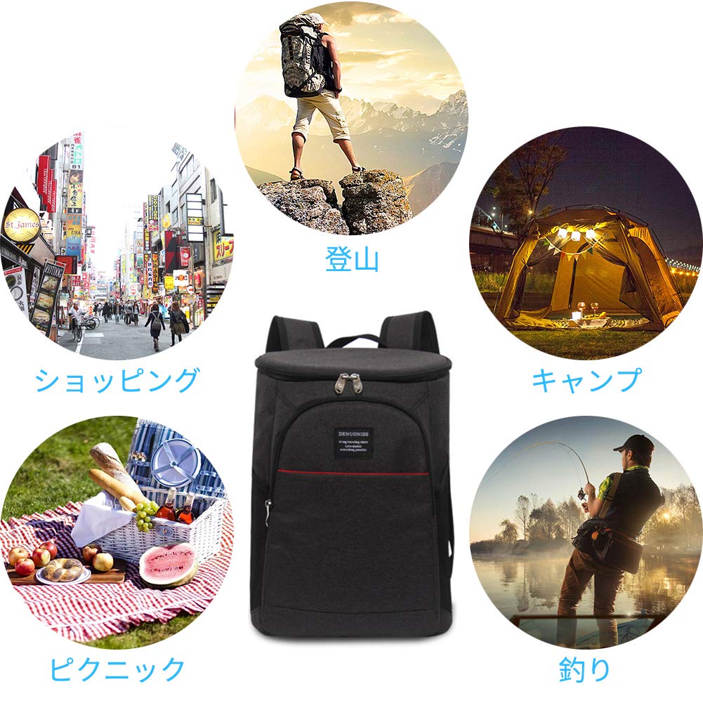 Foldable Cooler Box, Large Capacity 25L, Soft, Long-Lasting Cold or Hot Storage, Handheld or Shoulder Strap, Washable, Waterproof, Can Hold Ice