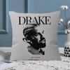 Singer DDrake For Hip Hop Pillow Cover for Bedroom Room and Living Room Sofa Decorative Cushion Cover