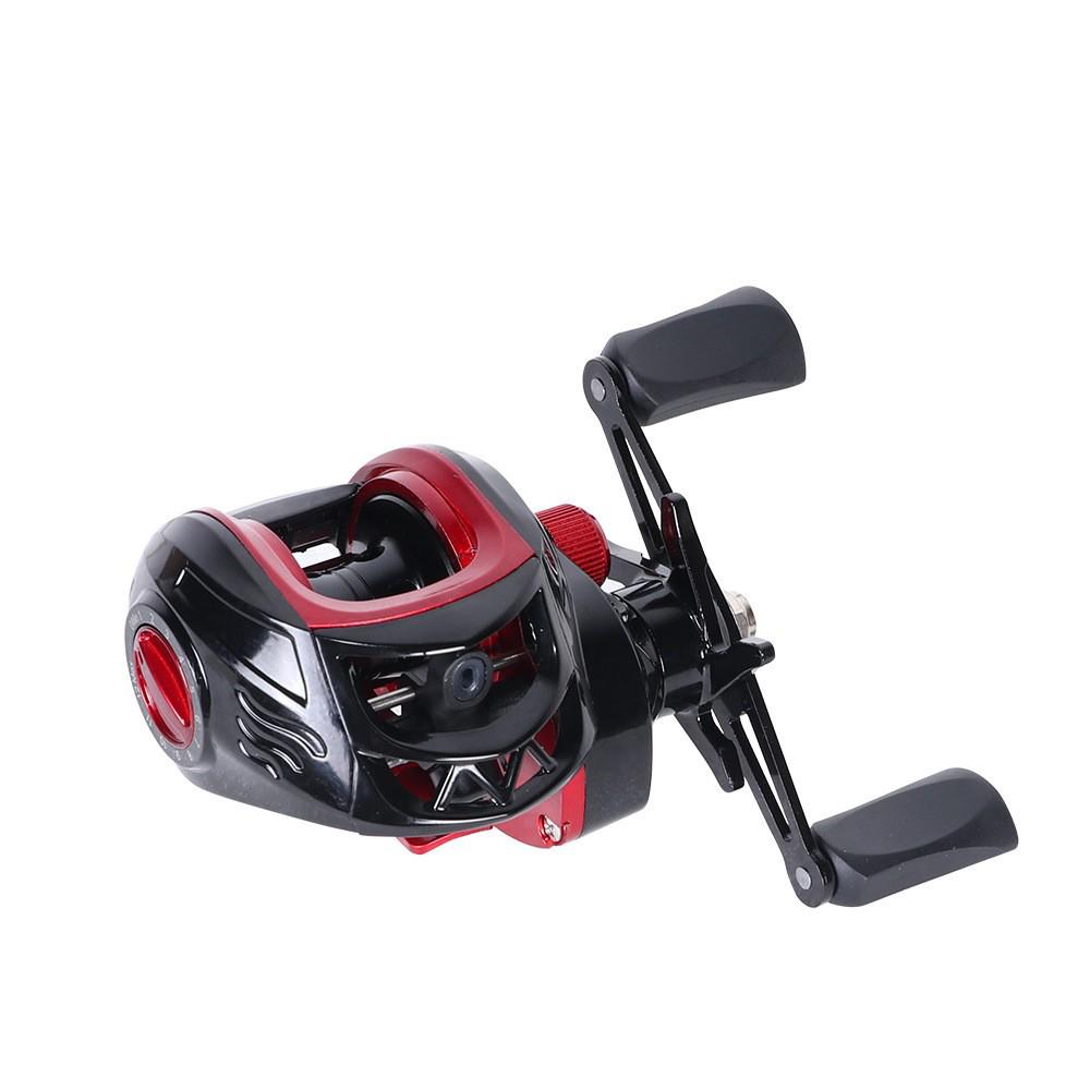 Full Metal Baitcasting Reel, No Backlash, Black Fish Wheel, Long Cast Water Drop, Micro Lure Raft Fishing