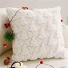 Removable Cushion Cover for Sofa Office Chair Christmas Pillow Sleeve Decorative and Functional Pillowcase for Home Use
