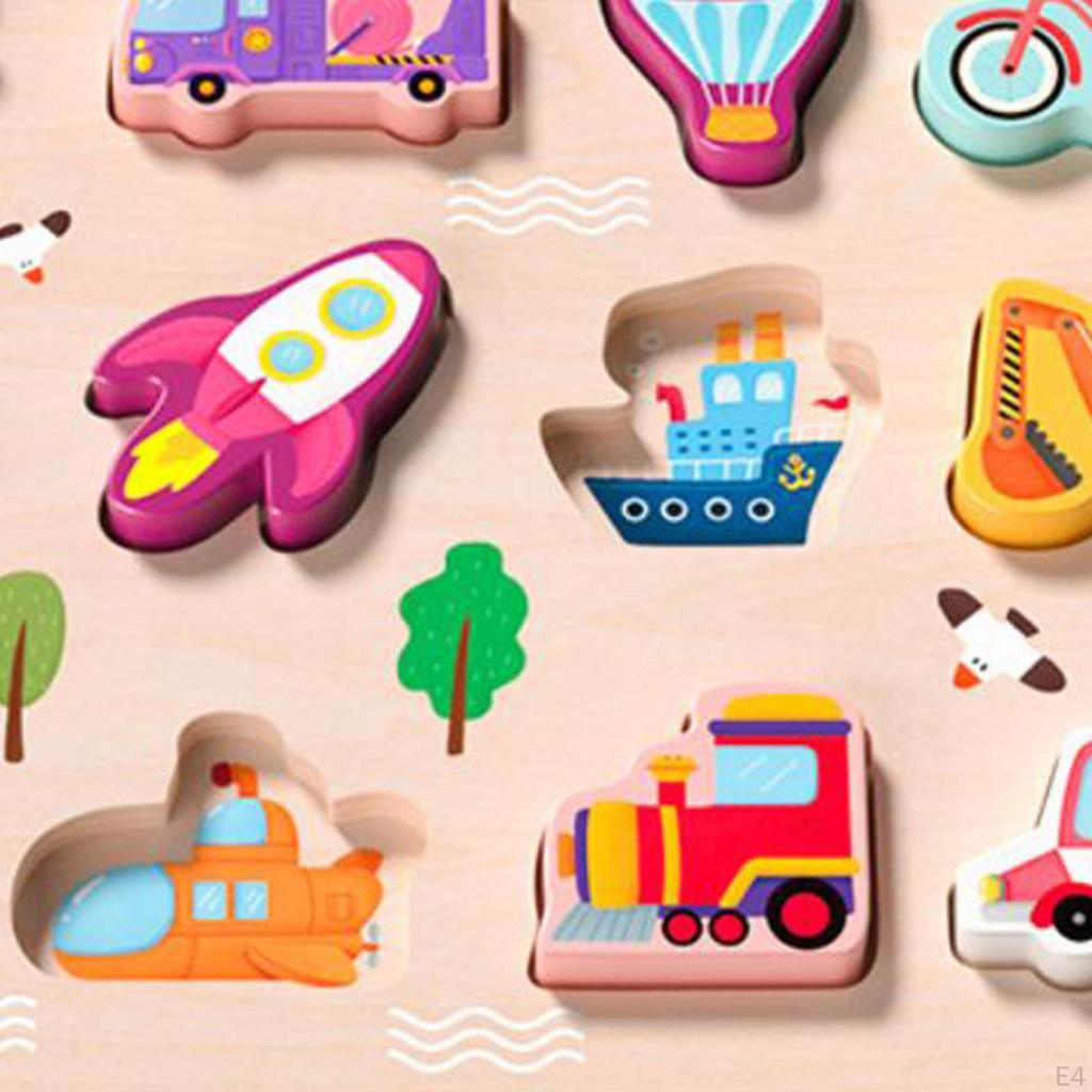 Wooden Puzzle Early Sensorial Development Toy for Gift Interaction
