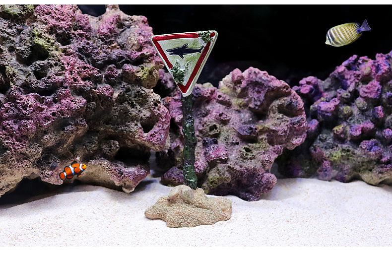 Rezervor de pește Coral Ornament Pachet Simulare Coral Arbore Set mic rezervor de apă de mare Pește și creveți Rășină Evacuare Decorare casă Colecție completă