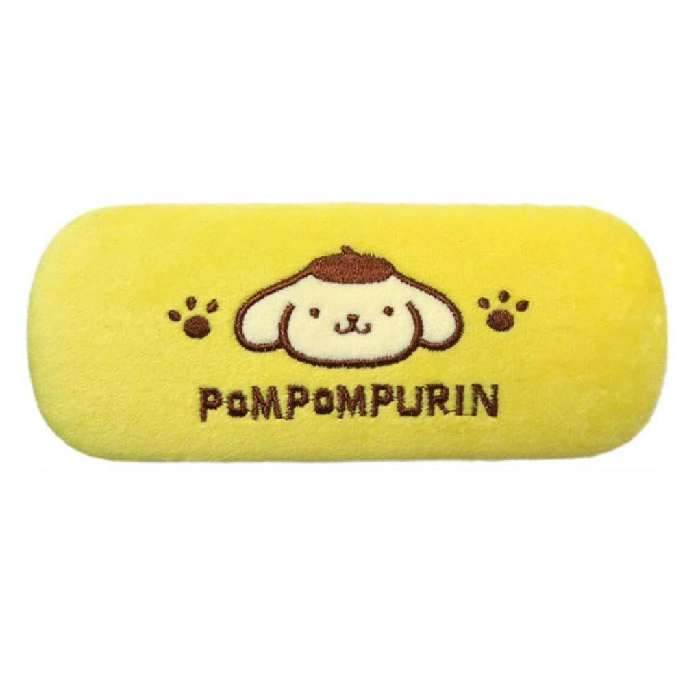 K Company Sanrio Characters Glasses Case Pompompurin SAC-ME-PN H7.2 x W18 D3.9cm