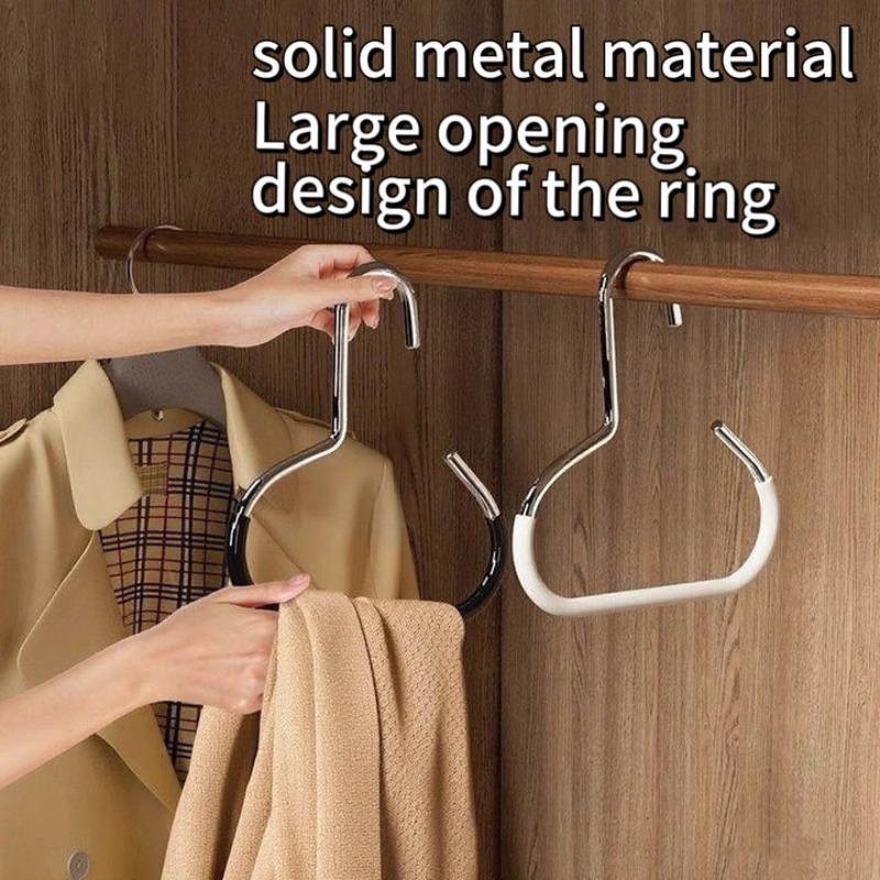 Circle Ring Hat Hanger Hats Display Rack Baseball Cap Organizer Scarf Towel Tie Storage Holder for Closet Bedroom Saving Space