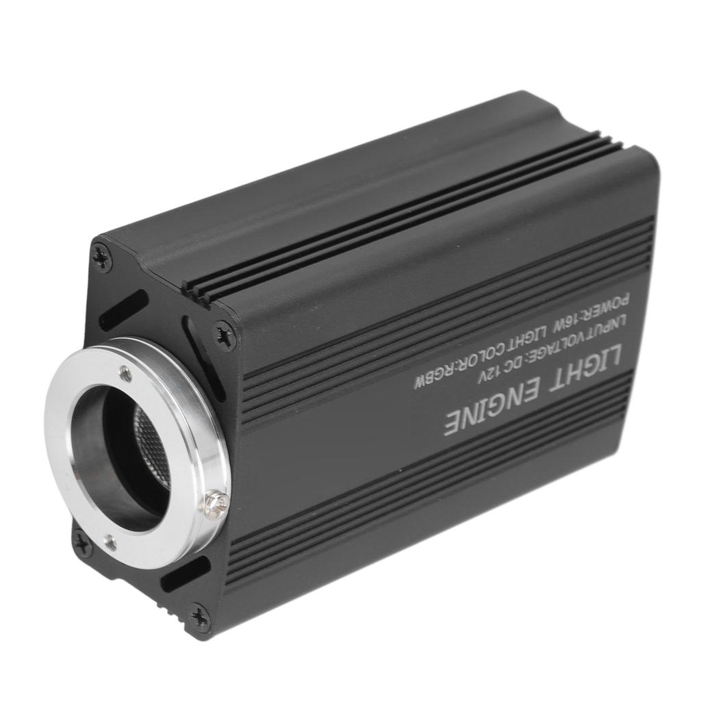 LED Glasfaserlampe Handy Bluetooth App Fernbedienung RGBW Glasfaserlicht für Zuhause