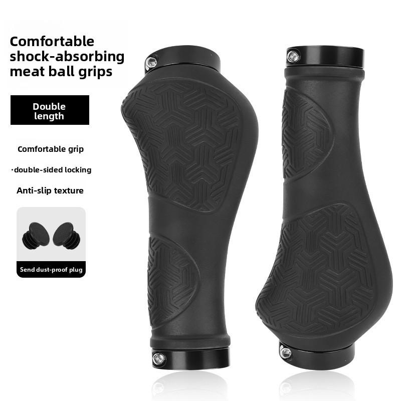 Ergonomické gripy na řídítka jízdního kola s uzamykací funkcí pro dojíždějící