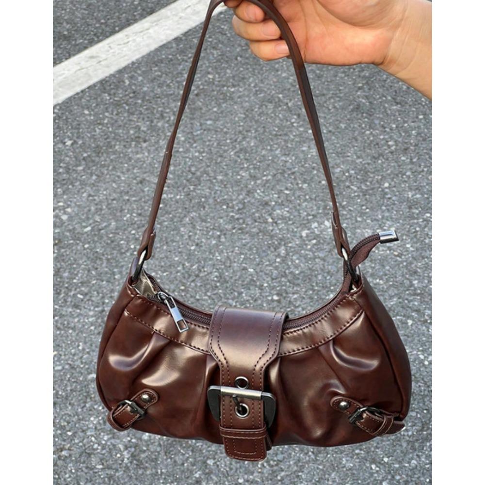 

Women s Biker Style Underarm Bag, Handbag, Shoulder Bag, Cool Y2K Millennial Vibe, Hot Girl Purse 21 * 13 * 7CM