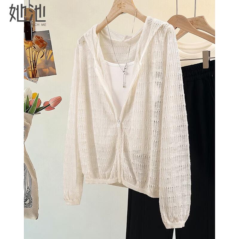 

Women s Lightweight Ice Silk Hooded Sun Protection Jacket M