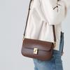 Cowhide Bag Women's Niche High-end Small Square Bag New Messenger Bag Large-capacity Women's Versatile Shoulder Bag Women