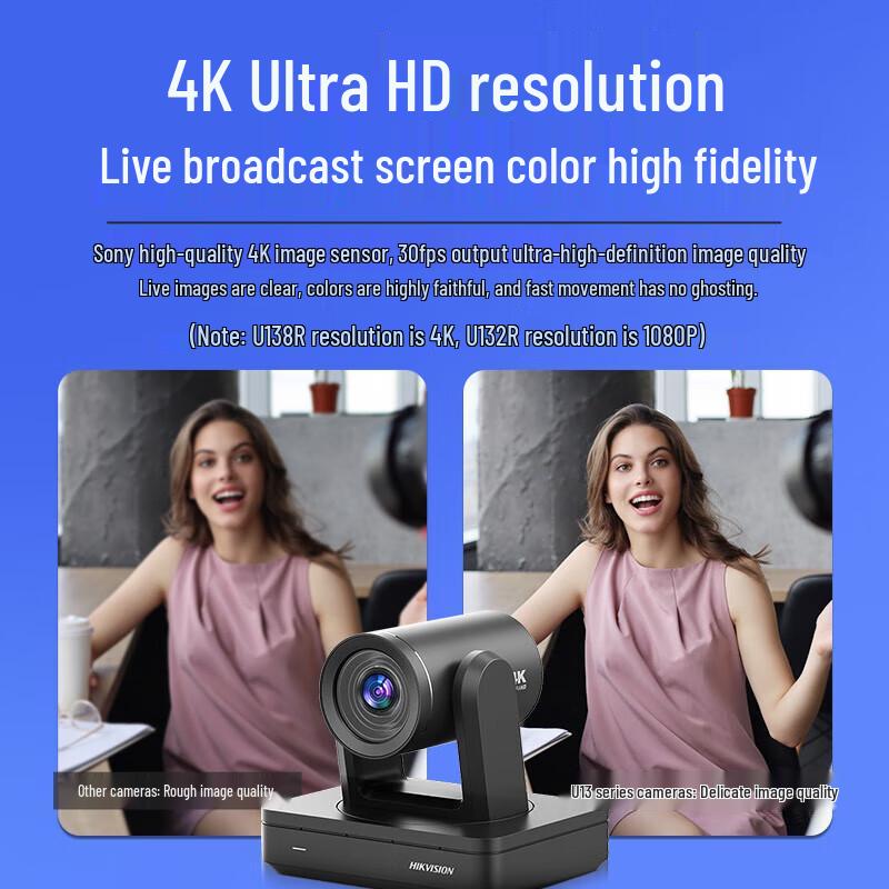 Hikvision DS-UVC-U138R 4K Live Broadcast PTZ Camera (CN version)