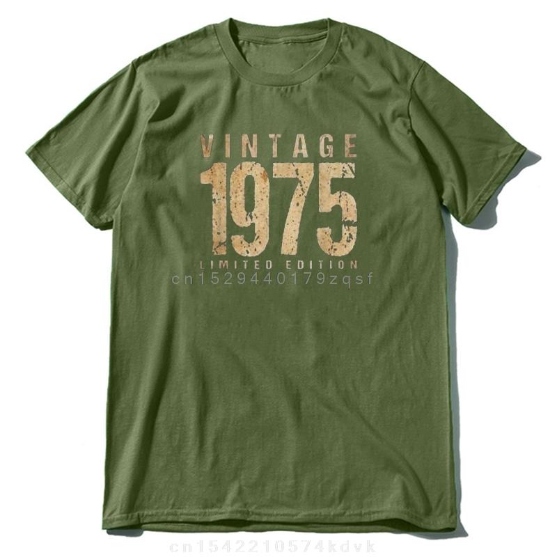 NEW 48 Years Old  1975 48th Birthday Decoration Men Women T-Shirt S-3XL