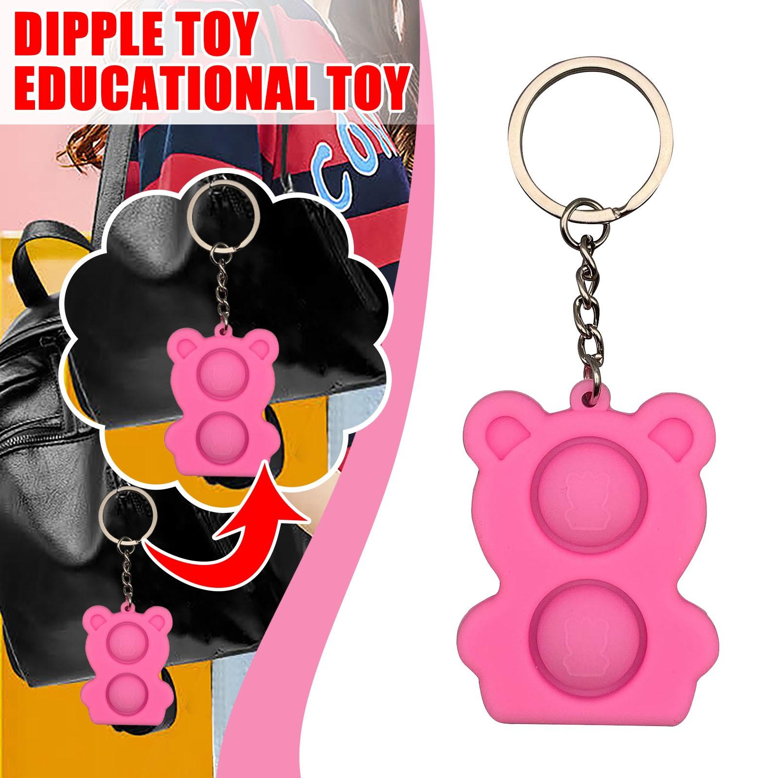 

Сенсорные игрушки из силикона Push Bubble подходят для снятия стресса у детей