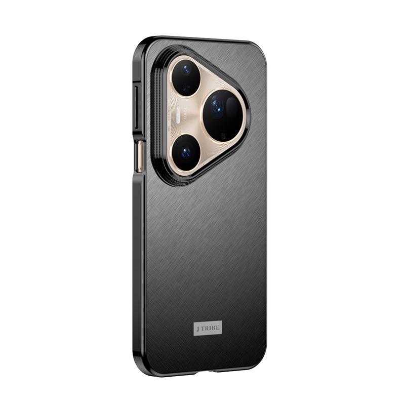 Applicable to Huawei pura80pro mobile phone case borderless magnetic suction 80ultra heat dissipation and anti-drop metal business Internet celebrity