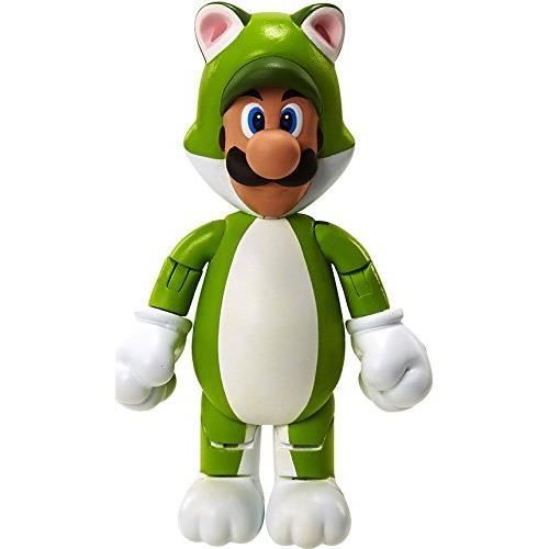 Figurine d'action - World of Nintendo - Luigi - 2.5 pouces - 3 points d'articulation - Enfant