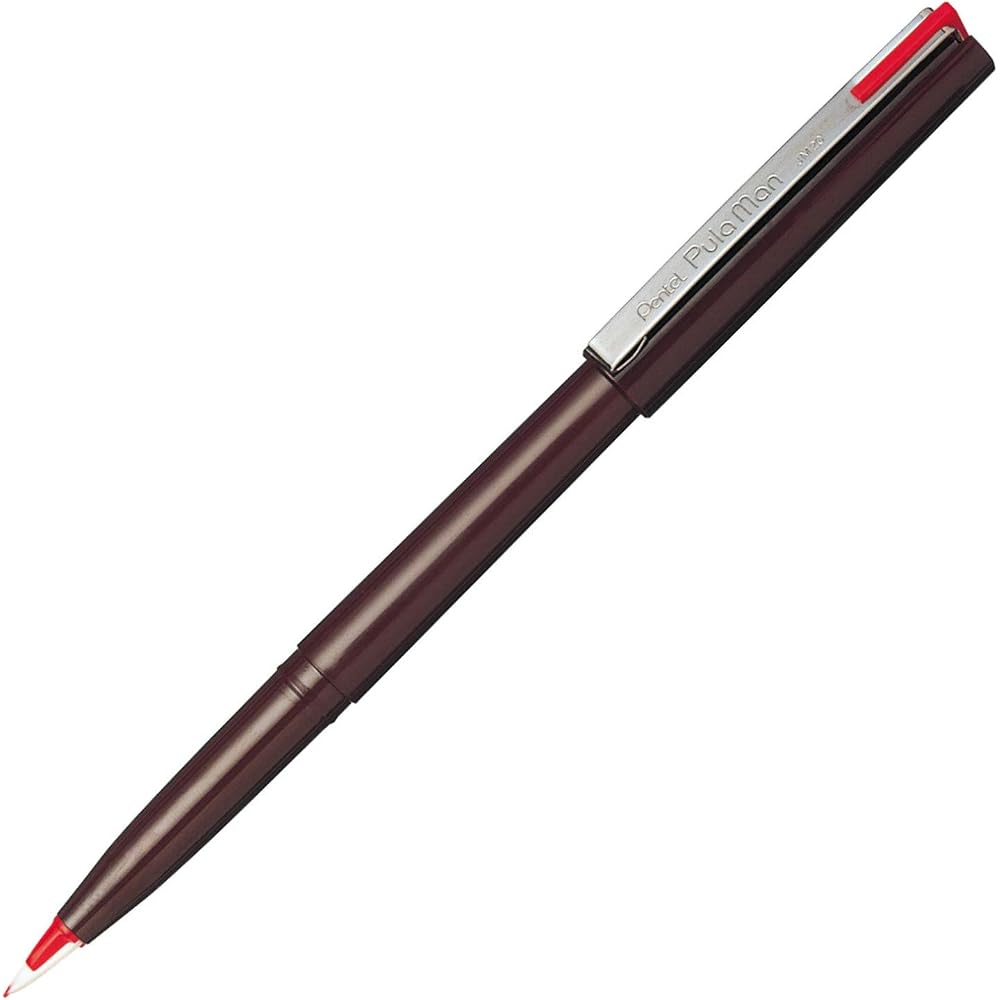 Pentel Water-based Pen Plaman JM20-BD Red 15 x 11 x 142 mm