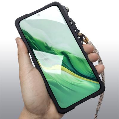 For Vivo iQOO 12 Pro 5G Phone Case Mechanical Arm Aluminium Alloy Protective Cover