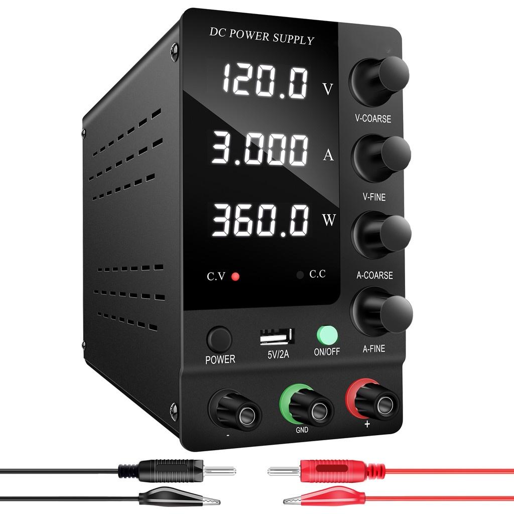 32V 6A 30V 10A Regulated Switching Power Adjustable DC Lab Power Supply  Source Repair Phone PCB Electroplating Charging Device