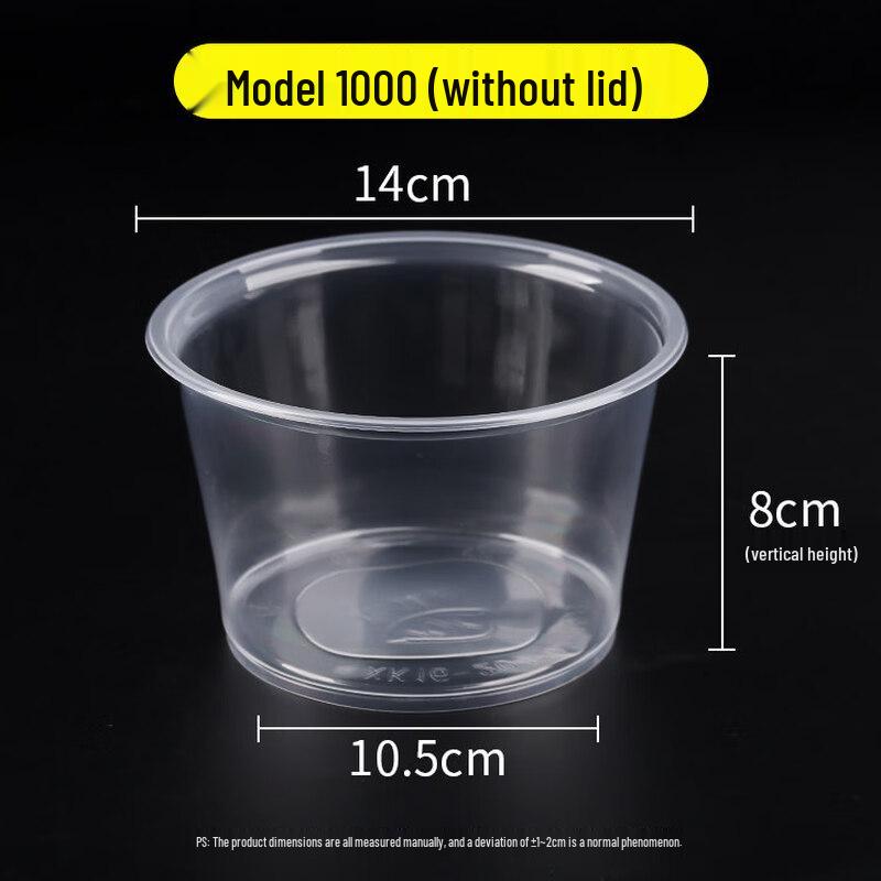 ZISIZ Disposable Food Grade Bowls