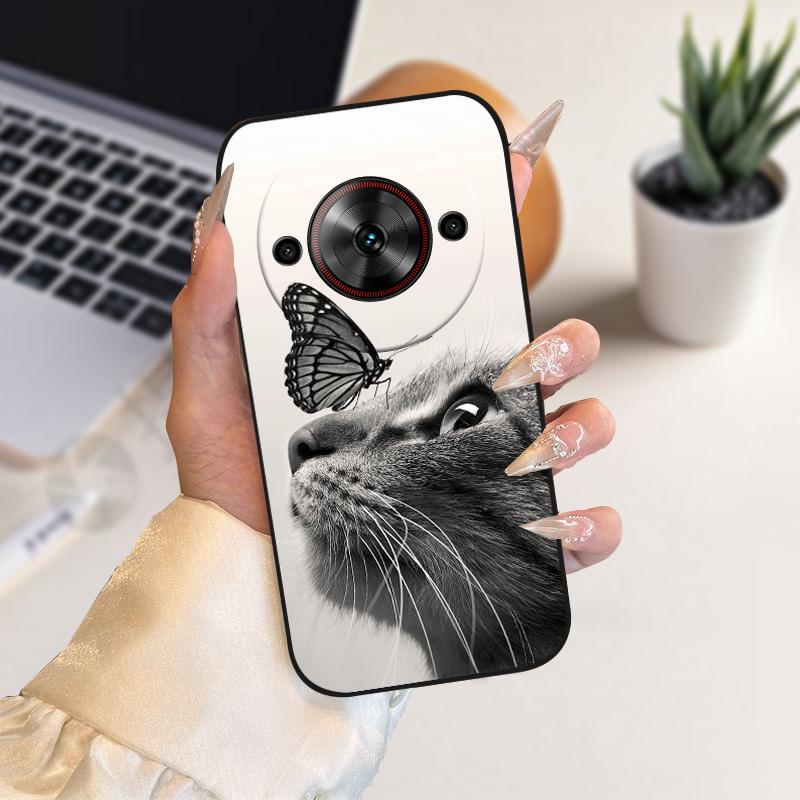 For ZTE Blade A75 5G Case V60 Smart TPU Soft Silicone Cool Phone Cover For ZTE Blade A75 4G Waterproof Bumper Fundas Phone Bags