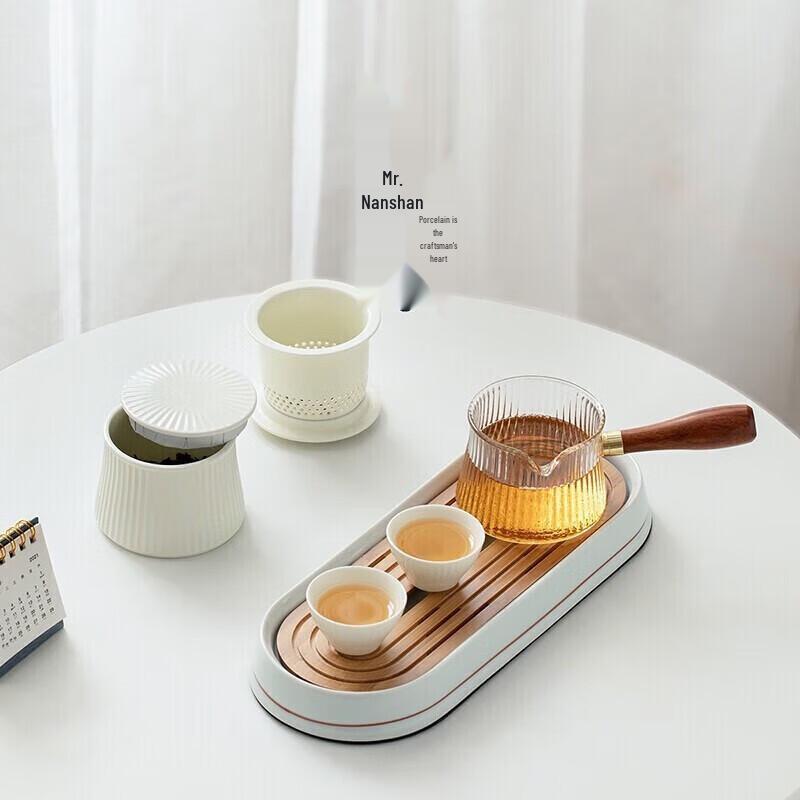 Portable Ceramic Kung Fu Travel Tea Set