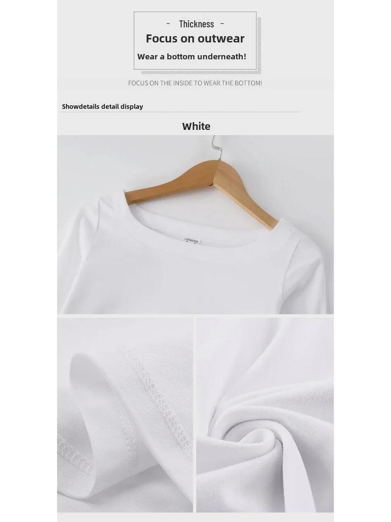 Women's Slim Fit Half-Sleeve T-Shirts - Perfect for Spring & Autumn, Ideal As Innerwear.