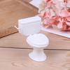 Dollhouse Furniture Vintage Bathroom Toilet Miniature Toys Dolls Accessories