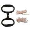 Starter Handle and Rope Kit 2 Pack for B S Engine Models 699334 398101 PT10615 Replacement Parts for Snowthrowers