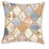1/4pcs Vintage Moroccan Tile Print Throw Pillow Covers Soft Decorative Cushion Cases for Sofa Bedroom Living Room Cushion Cover