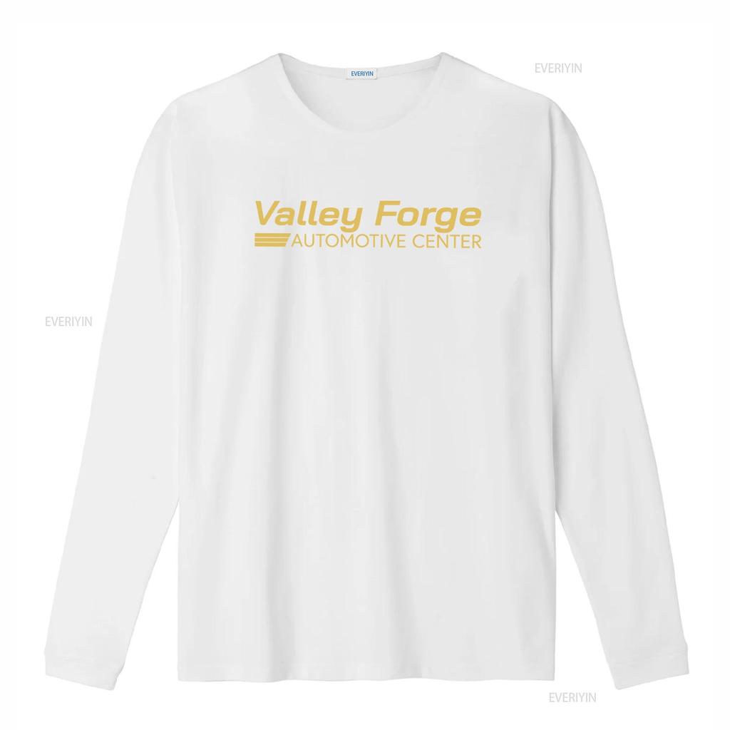 Valley Forge Automotive Center T Shirt Car And Tires Store Merch Funny Tv Show Design High Quality Vintage Washed Slightly
