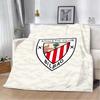 VIKAMA Athletic Bilbao Logo Dekke Teppe Flanell Soverom Stue Teppe Vifte Gave Boligdekorasjon