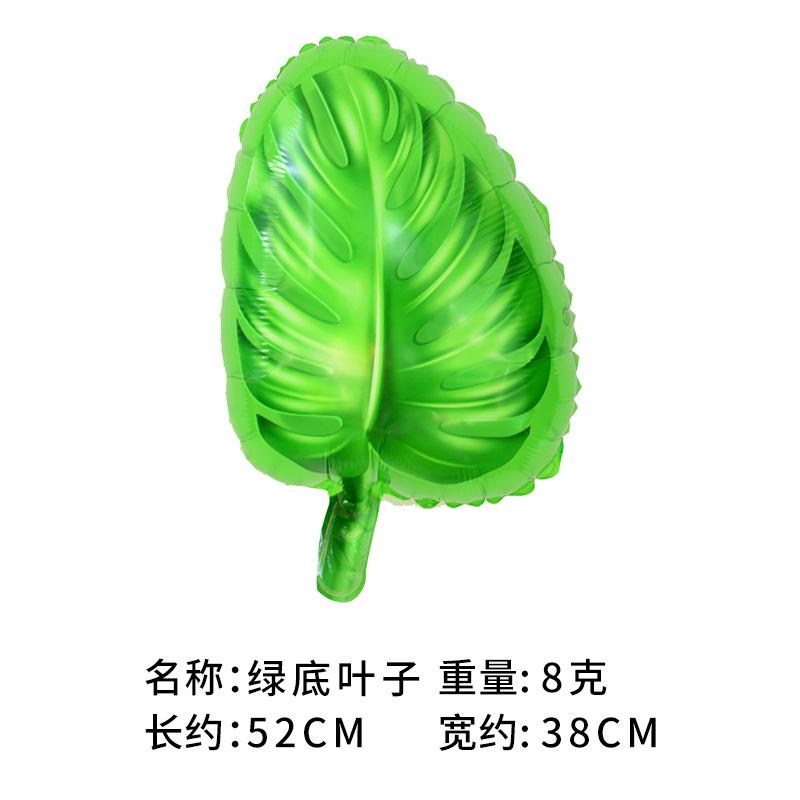 Mexican Summer Party Decorated Fruit Balloon Tropical Cactus Pineapple Watermelon Taco Strawberry Aluminum Balloon