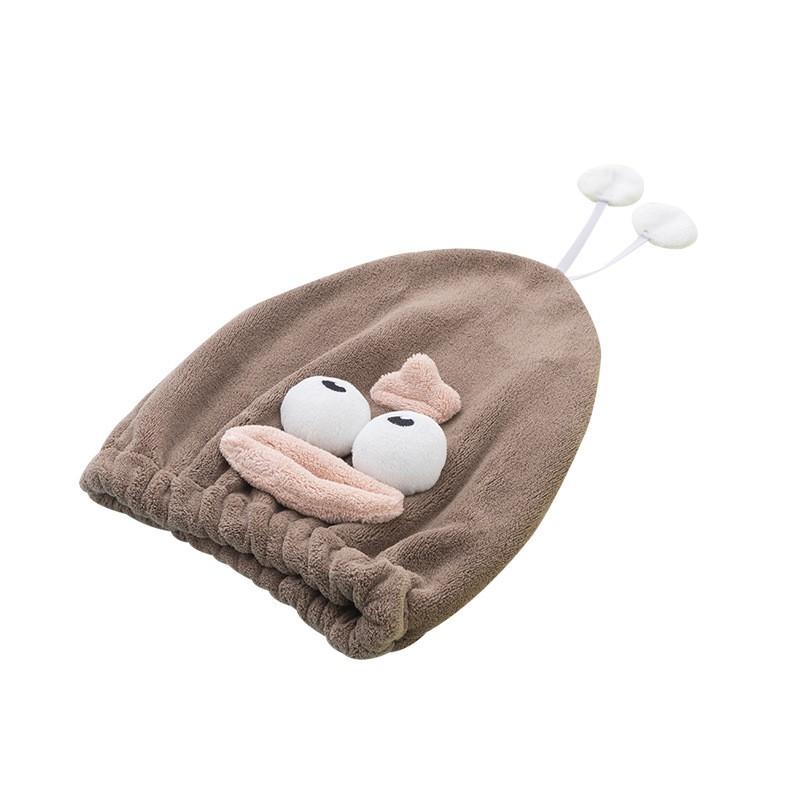 Kids Microfiber Hair Drying Hat Girls - Soft Coral Fleece Towel Cap Quick Dry Absorbent Hooded Wrap Bath Time