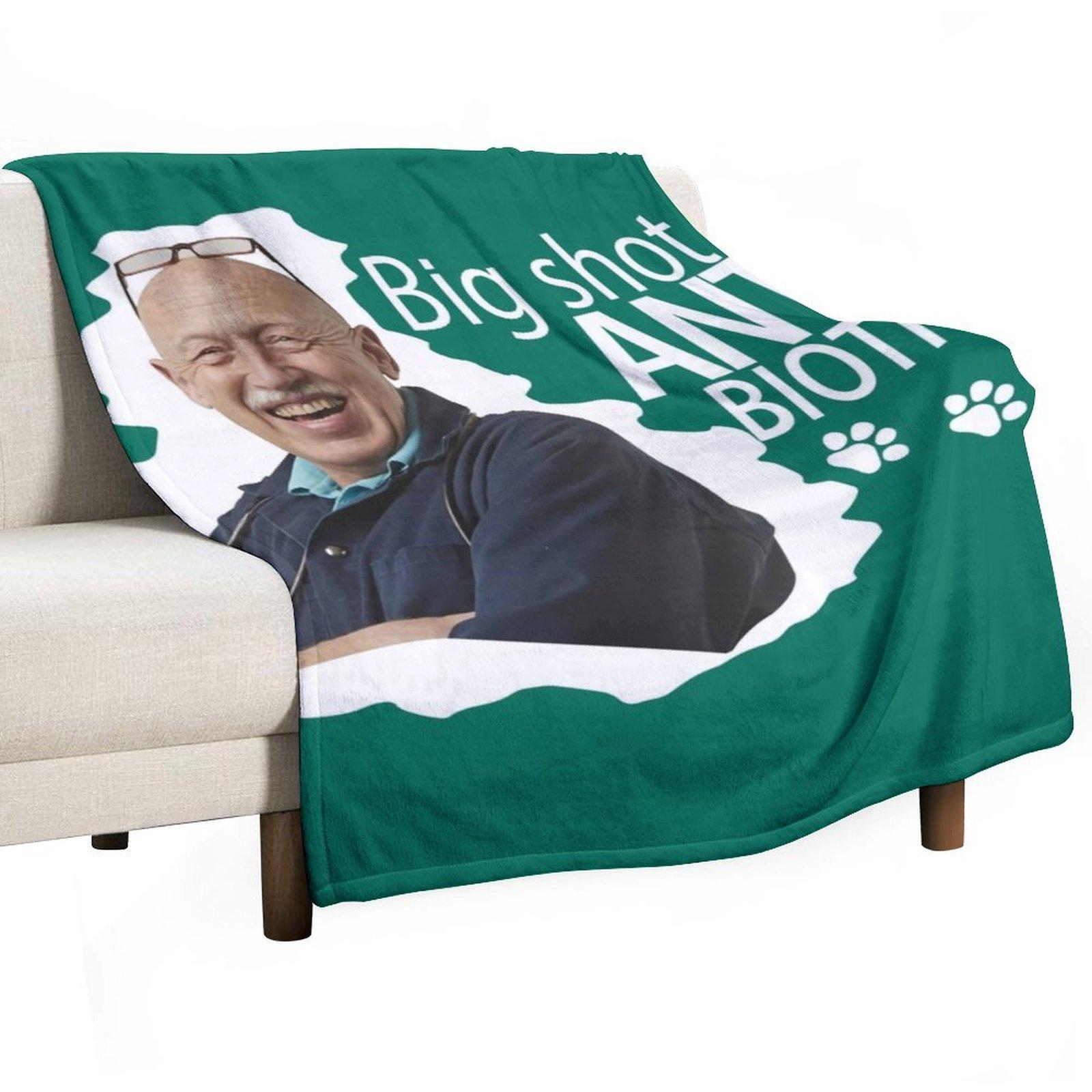 Big Shot Dr Pol Throw Blanket Beautifuls Nap Plaid on the sofa Sofa Throw Blankets 30x40in