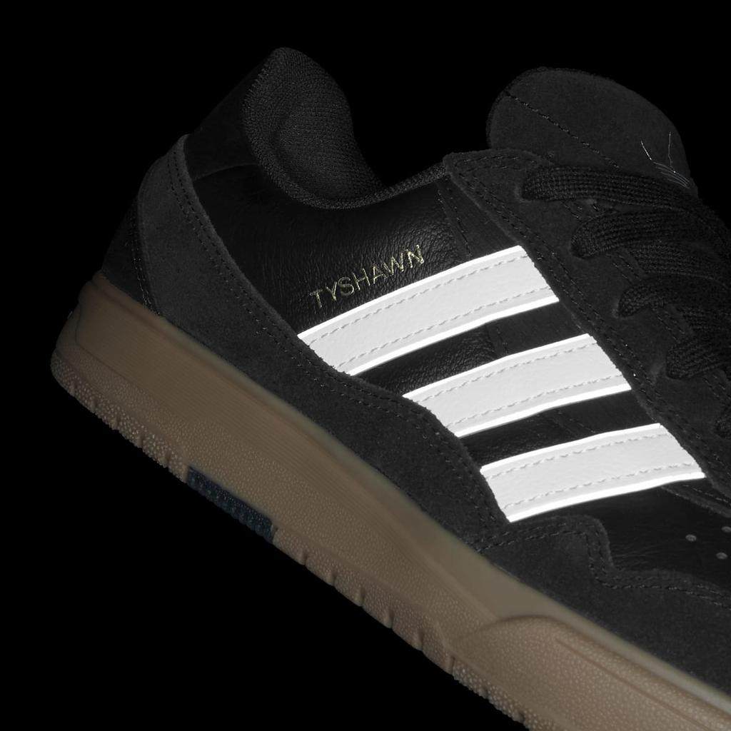 adidas TYSHAWN II HQ4734 Unisex Originals Sneakers Core Black / Cloud White / Gum