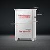 Beifute 8kg 304 Stainless Steel Fire Extinguisher Cabinet