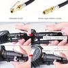 Digital Tire Inflator with Pressure Gauge - 200 PSI (with 3pcs Connector)