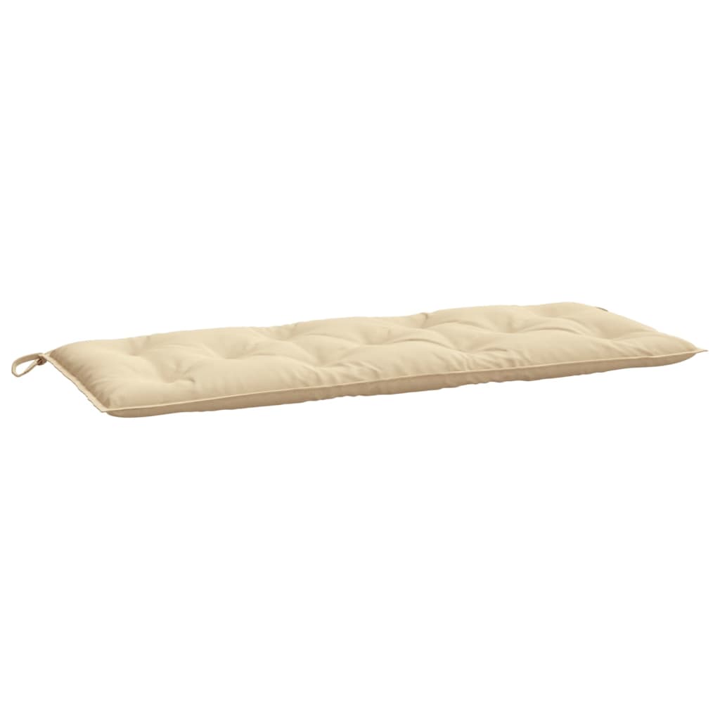 Vidaxl Garden Bench Cushions, 2 Pcs, Beige, Oxford Fabric