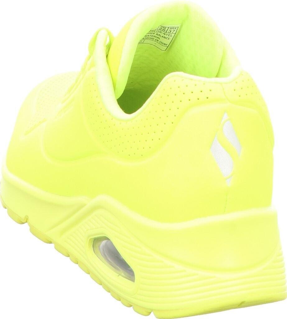 Skechers Uno Night Shades Women's Sneakers (73667) Neon Yellow