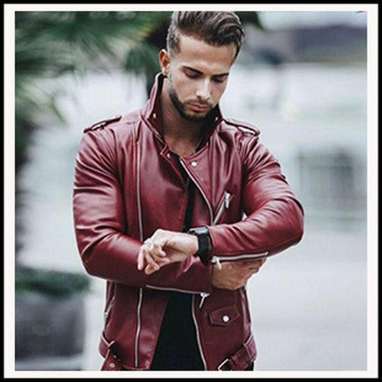 2018 Pánský evropský a americký styl Dlouhý rukáv Jednobarevný Knoflík Vzad Dlouhý kabát BC7928