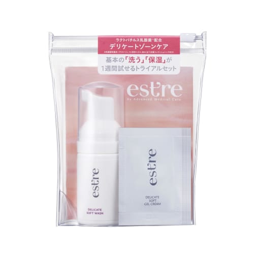 [1-Week Trial] Intimate Care Set (Soft Wash 30ml + 7 Soft Gel Cream Packets) [Estre/Inner Care/Intimate Care/Serum/VIO/Hair Removal/Moisturizing]