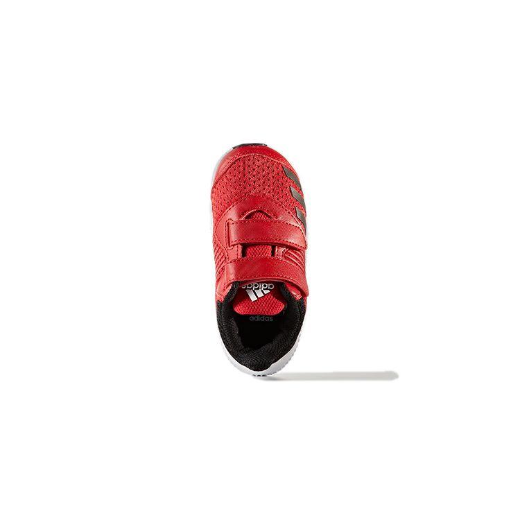 Adidas Fortarun Cf I Durable Low-Top Toddler Shoes Baby Shoes Red Black BY8976