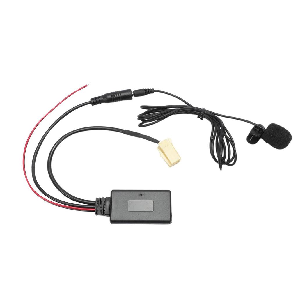 Handfree Stereo Adapter Cable Suitable For Car Radios Music Playback Featuring Built In Microphone&Wireless Connectivity