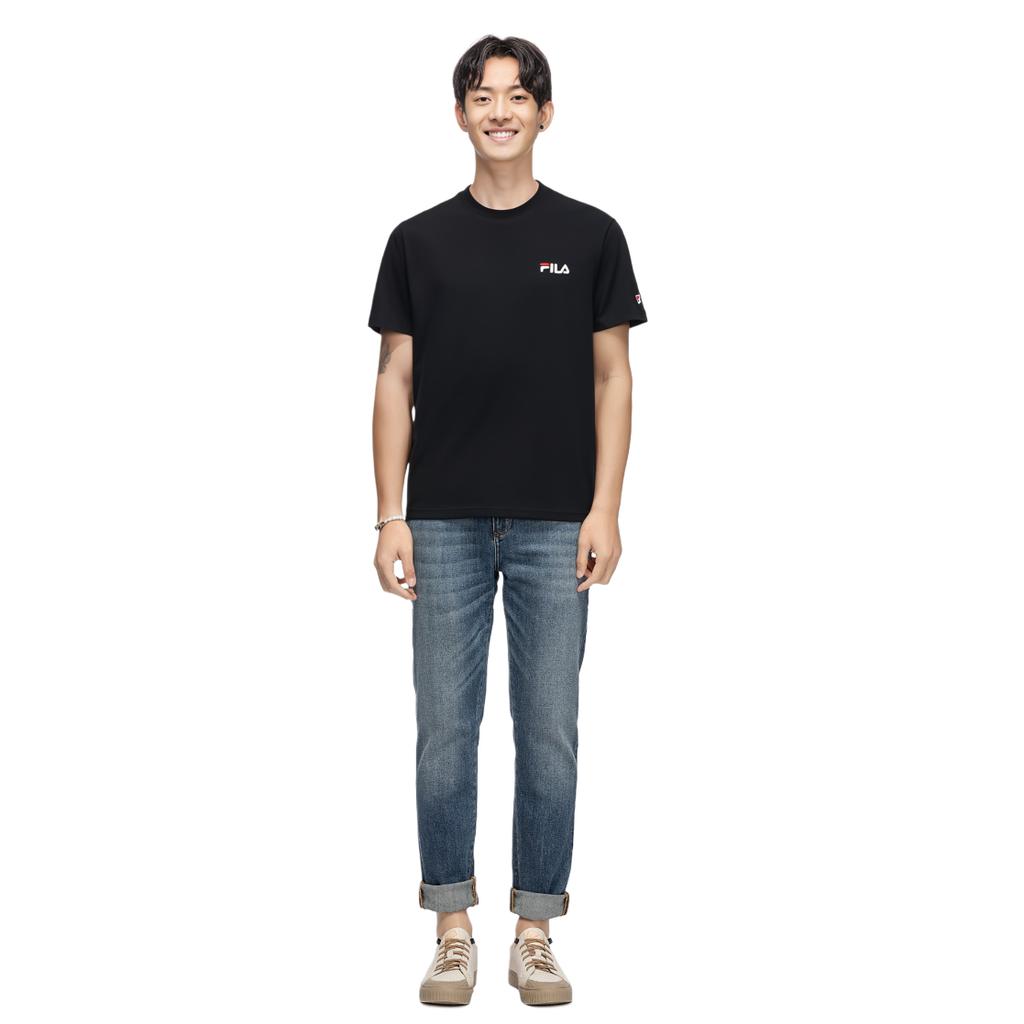 FILA Linear T Shirt Men's Black FS2RSE2111X-BLK