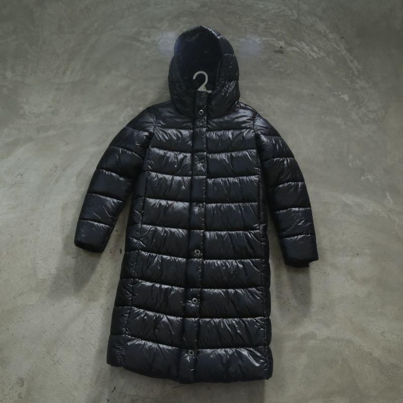 

European Sheet Boutique Women s Clothing Winter Cotton Dress Thickened High Quality Plaid Soft Ladies Hooded Cotton-Padded Jacket Heattech Large Coat Bright Black 46#