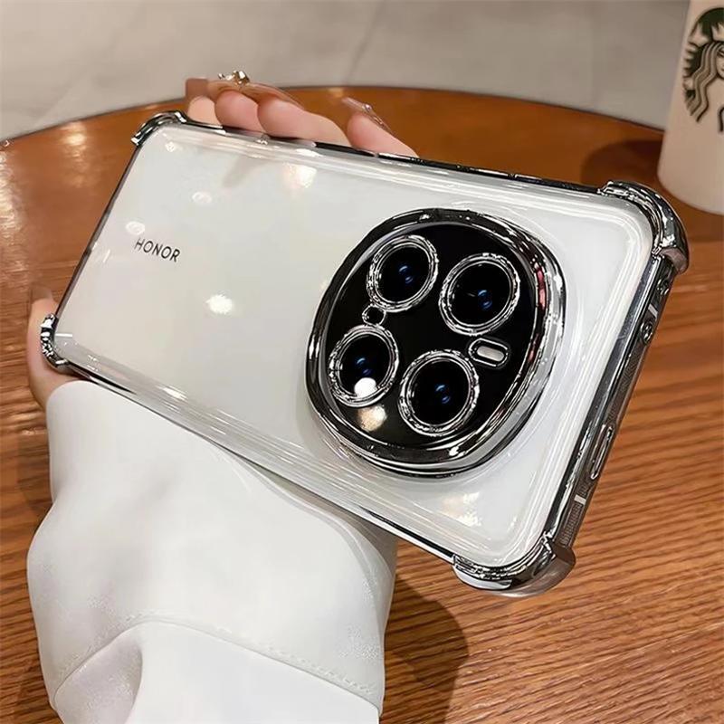 

Case For Honor Magic 7 Pro 8 6 6Pro 5 Magic 8 8Pro 5G Magic 4 5 lite Camera Protect Cover Transparent Silicone Shockproof Bumper Honor Magic8 Pro