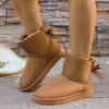 Women's Winter Furry Slip-Resistant Platform Sneakers/Boots - Thick Platform Height Increase