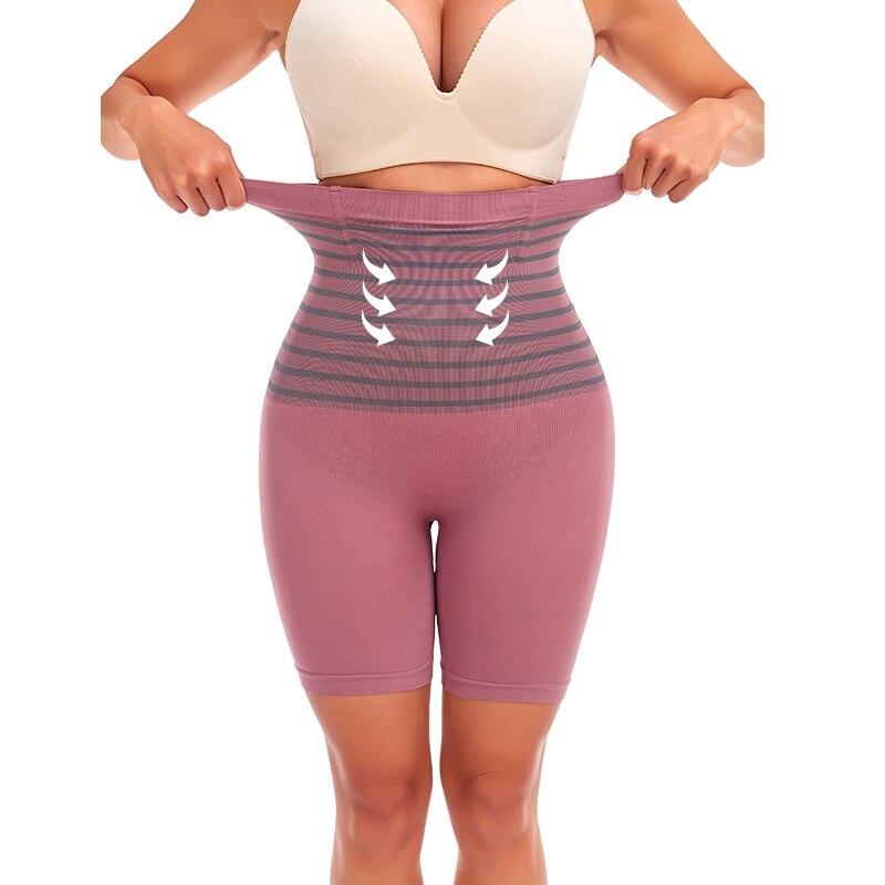 Women's Autumn Winter Abdomen Suppressing Butt Lifting Control Panties High Waist Boxer Shapewear