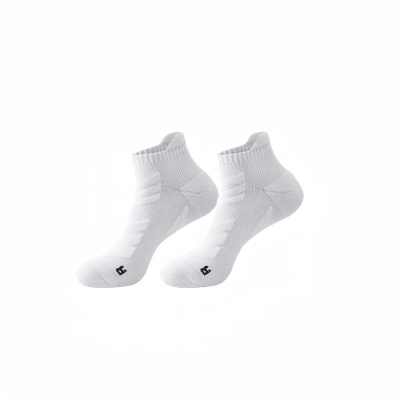 Men's Short Autumn, Spring and Summer Anti-odor and Sweat-absorbing Socks, Marathon Towel Bottom Short Tube Basketball Socks, Cycling Socks