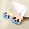 Environmentally Friendly Acrylic Earrings, Laser Cute Cartoon Panda Earrings, Earrings.