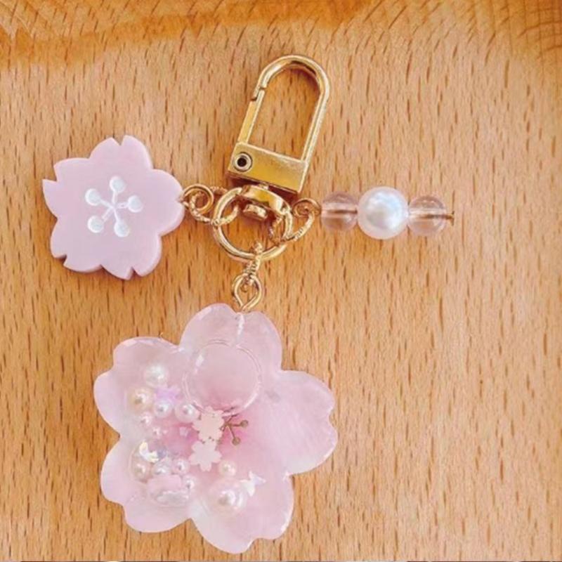 Geometrisches Blumenornament Harzguss Silikonform Schlüsselanhänger für Frauen Dekorianhänger Glitzer-Sand-Form für DIY-Bastelarbeiten